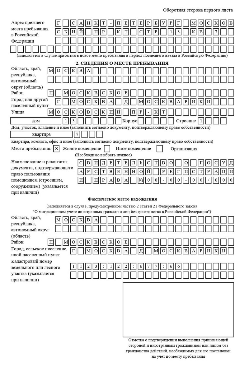временная регистрация в Бугульме